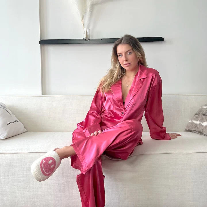 CASSY OVERSIZED SILK SET®