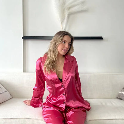 CASSY OVERSIZED SILK SET®