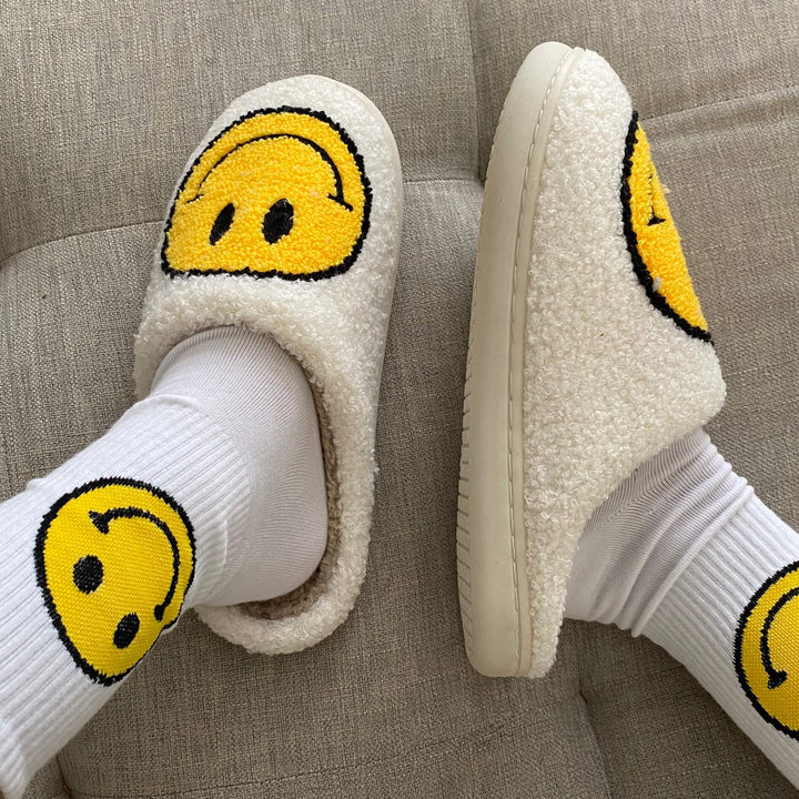 SMILEY FACE SLIPPERS®