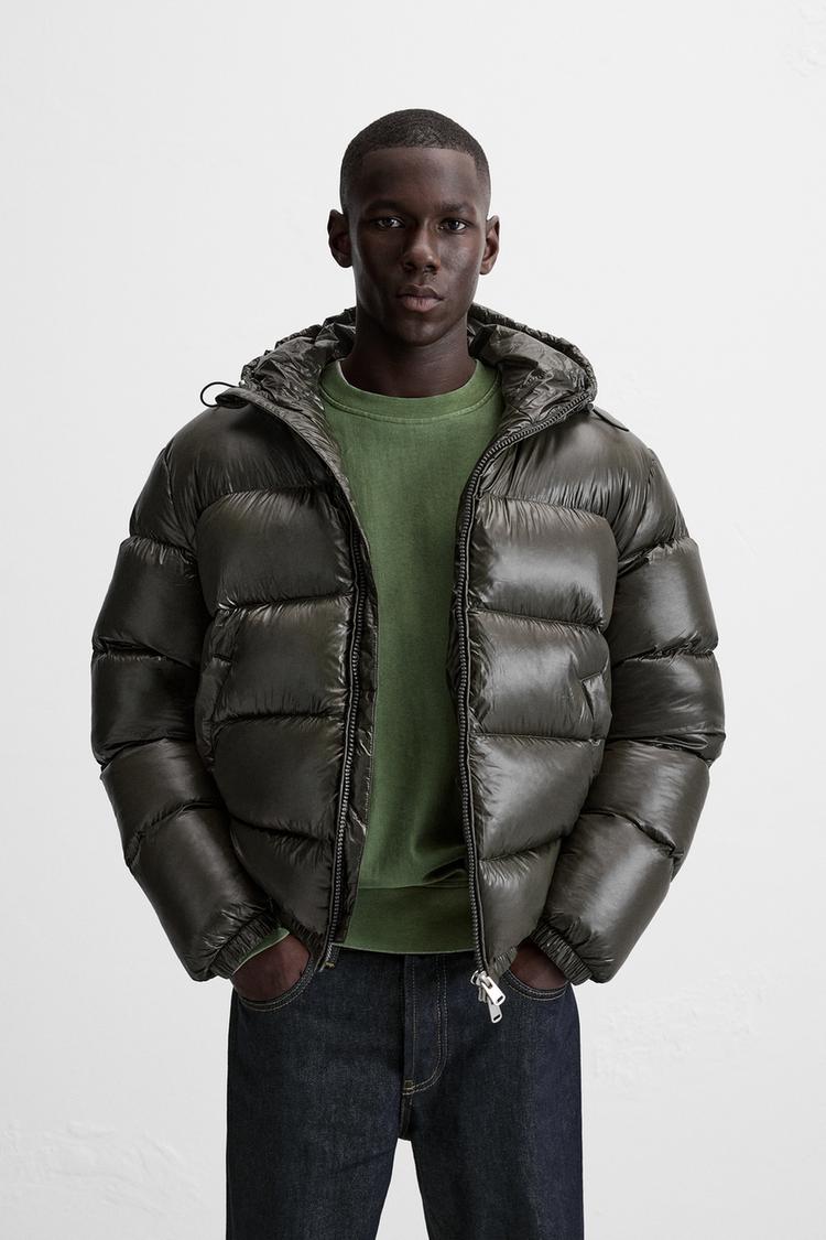 100% Feather Down Puffer Jacket