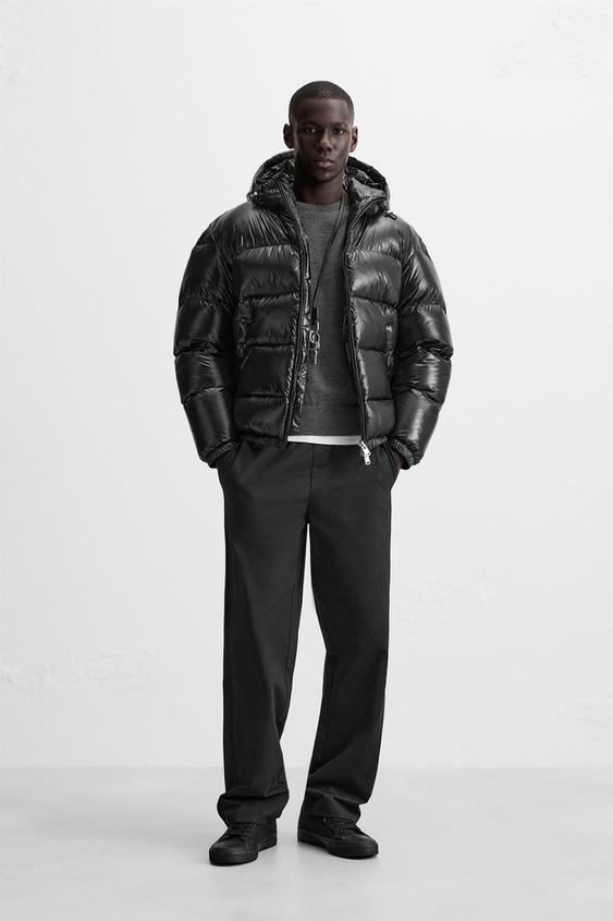 100% Feather Down Puffer Jacket